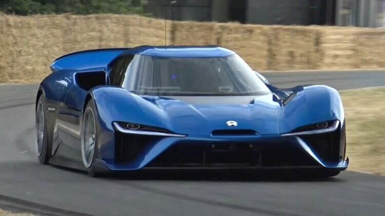 Китайский электрокар Nio EP9 мощностью 1341 л.с. — машина будущего?